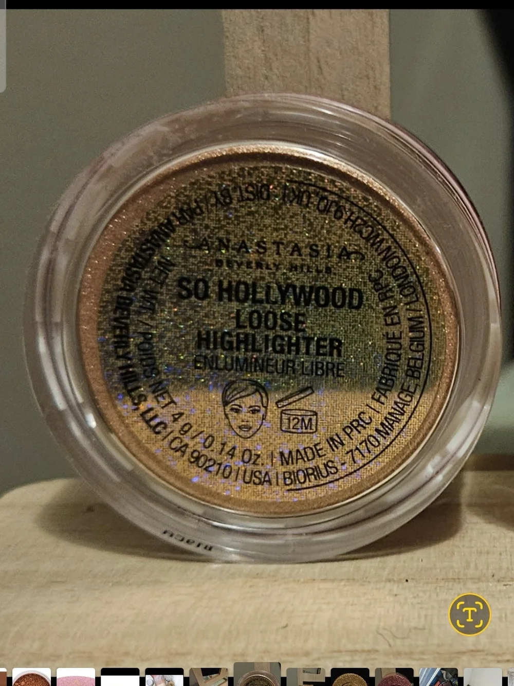 Anastasia Beverly Hills Loose Shimmer Highlighter .14 Oz. So Hollywood